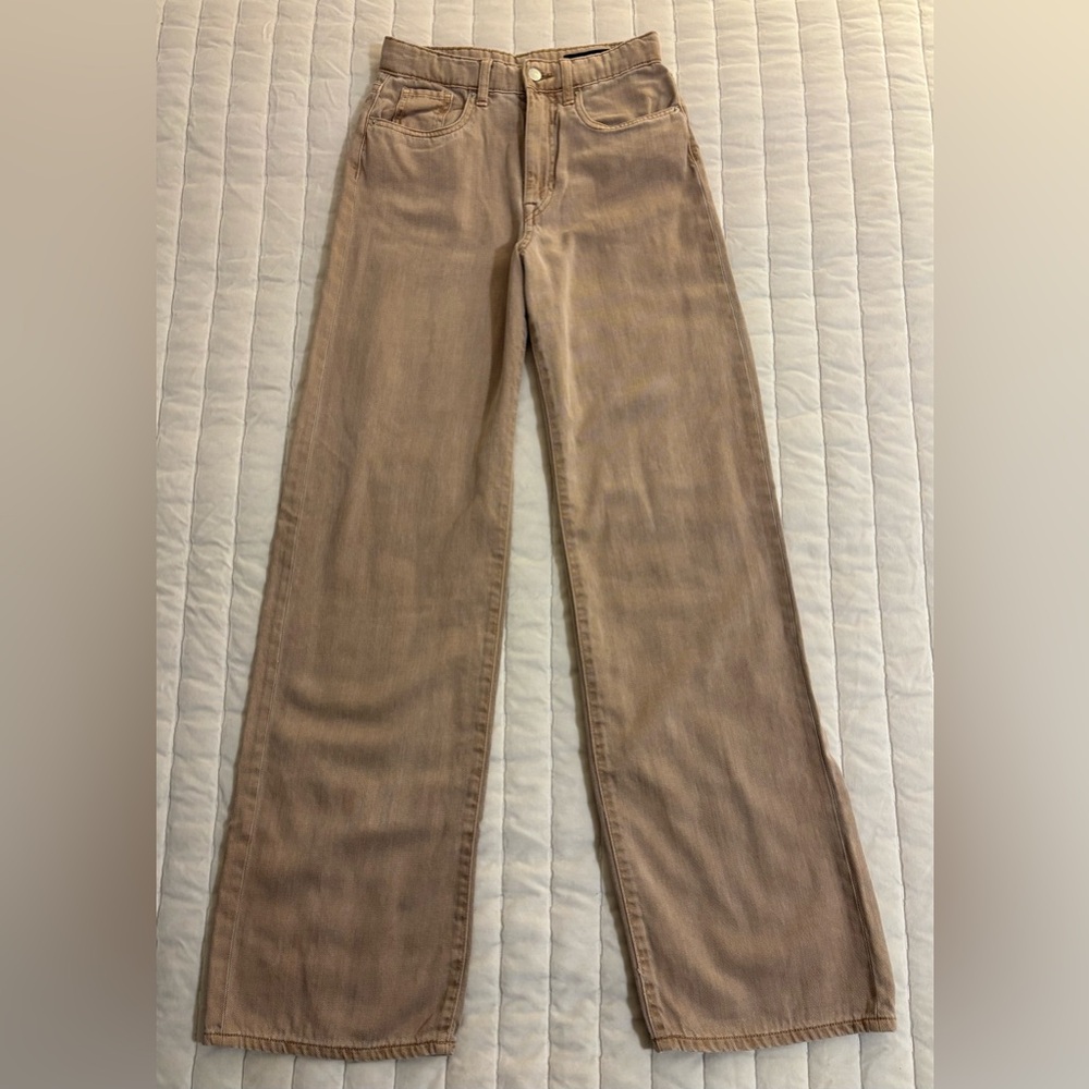 Buffalo Jeans High Rise Wide Leg Amy Sz 26 Tall Inseam 33